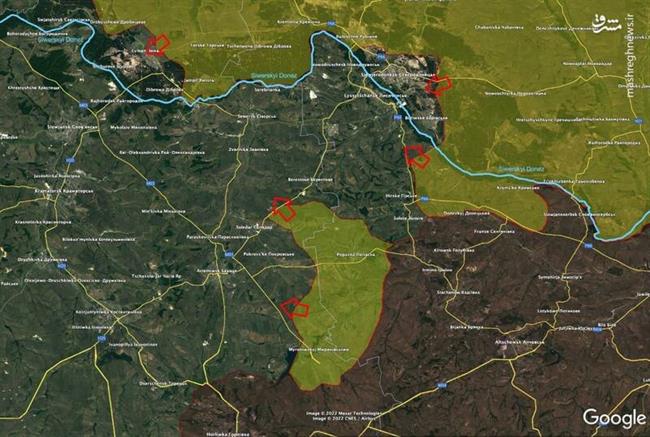 ارتش روسیه در آستانه محاصره منطقه سورودونتسک/ احتمال رویارویی نیروی دریایی انگلیس و روسیه در دریای سیاه/ جمهوری چک بالگردهای رزمی Mi-35 را به اوکراین ارسال کرد +نقشه و تصاویر