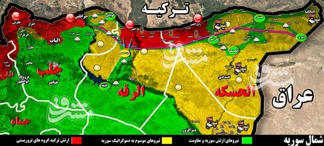 جزئیات ماجراجویی جدید اردوغان و گروهک‌های تروریستی/ ترکیه در شمال سوریه به دنبال چیست؟ + عکس و نقشه میدانی