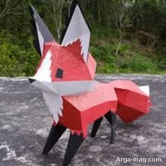 ساخت کاردستی حیوان روباه با ایده های جدید