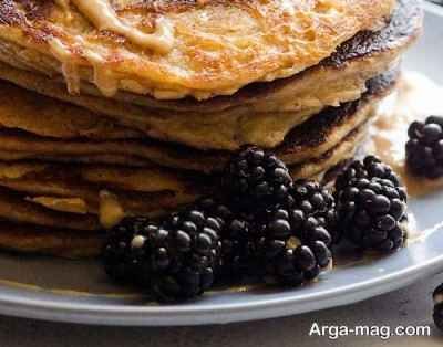 طرز تهیه پنکیک کره بادام زمینی