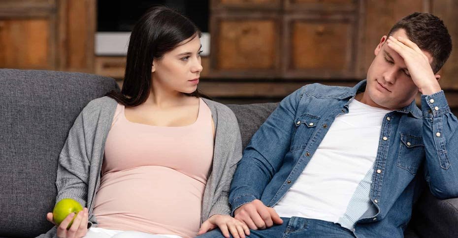 با شریک زندگی که در دوران بارداری حمایت نمی‌کند چه باید کرد؟