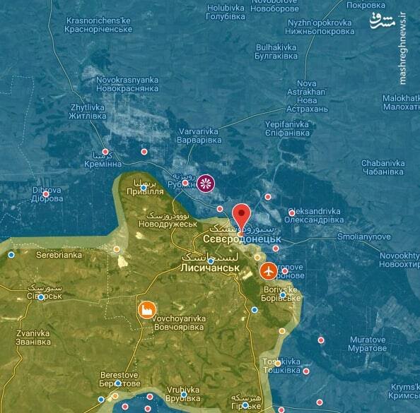 تبریک نظامی ویژه وزارت خارجه روسیه برای روز ملی این کشور/ ادامه تخریب پل‌های ارتباطی منطقه دونباس توسط ارتش اوکراین +نقشه و تصاویر