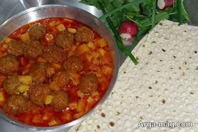 طرز تهیه کوفته سرگنجشکی