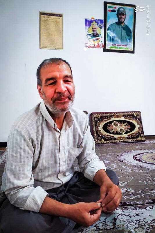 پدر شهید: جمعه‌ها خانه‌ مردم را نظافت می‌کردم! +‌ عکس