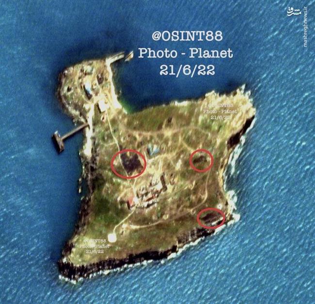 میهمانی ویژه توپخانه روسیه برای هویتزرهای امریکایی/ دلیل اصرار مسکو بر ادامه حضور در "جزیره مار" چیست؟ +نقشه و تصاویر