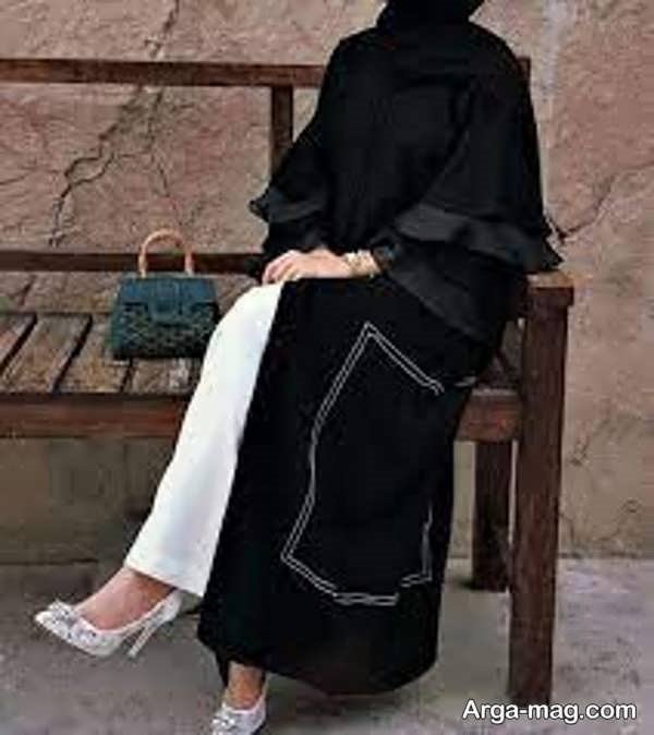 مانتو مشکی شیک