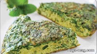 طرز تهیه کوکو کرفس غذایی ساده، فوری و خوشمزه