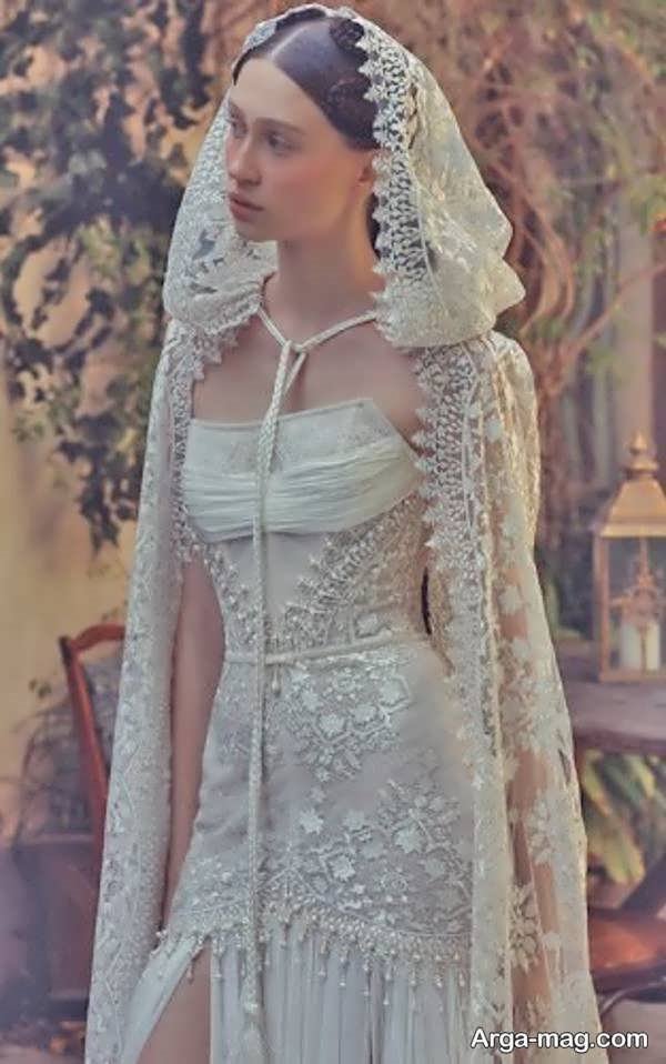 ایده هایی خاطره انگیز و زیبا از لباس عروس وینتیج