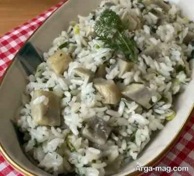 طرز تهیه کنگر پلو