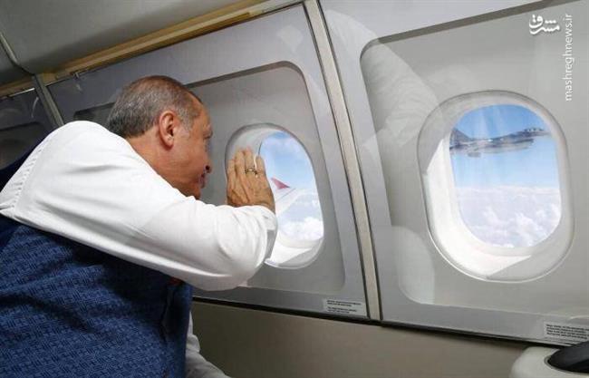 پشت پرده تذکر رهبر انقلاب به اردوغان / یادآوری شب پر استرس رئیس جمهور ترکیه در هواپیمای سرگردان +تصاویر