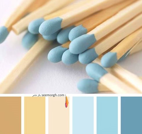 ترکیب رنگ کرم، صورتی و آبی روشن برای دکوراسیون بهاری - عکس شماره 12