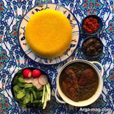 مواد لازم خورشت غورابه