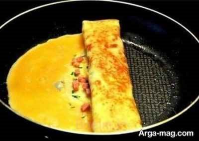 طرز تهیه املت رولی