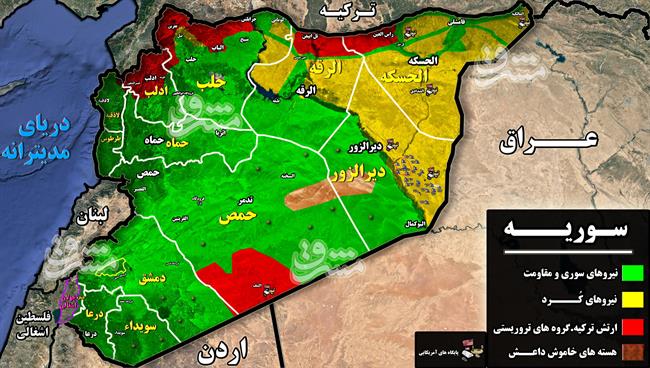 آمریکایی‌ها چند پایگاه نظامی در خاک سوریه دارند؟ / «العمر» پایگاه اصلی واشنگتن برای غارت میادین نفتی شرق رود فرات + نقشه و عکس