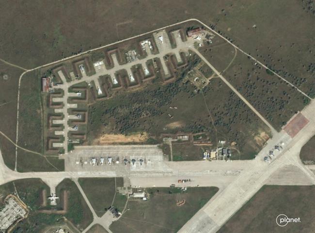 خسارت شدید فرودگاه‌های روسیه در کریمه