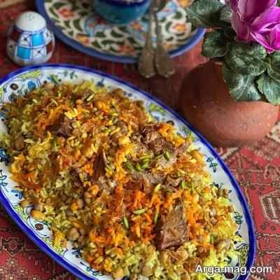 مواد اولیه پلو اسفندی