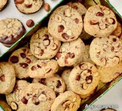 طرز تهیه قرابیه فندق شیرینی ترد و مخصوص خانگی