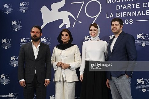 عوامل فیلم بی رویا در جشنواره ونیز 2022 Venezia  