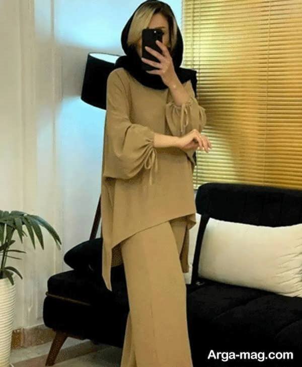  بلوز شلوار ابروبادی شیک