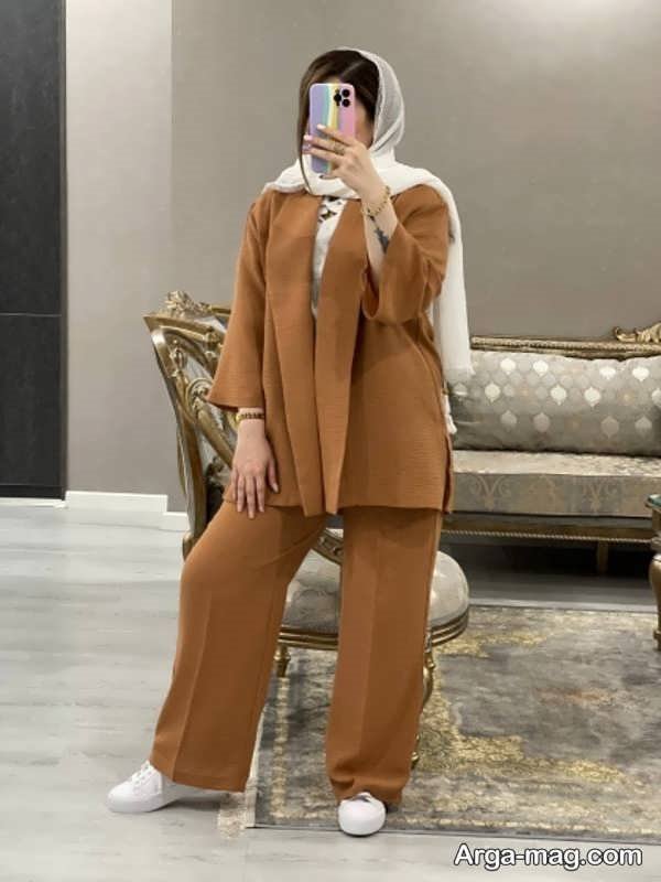  بلوز شلوار متفاوت ابروبادی