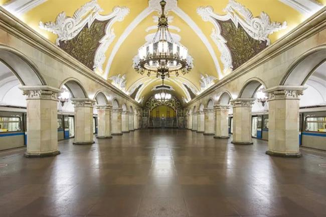 Komsomolskaya Station, Moscow, Russia