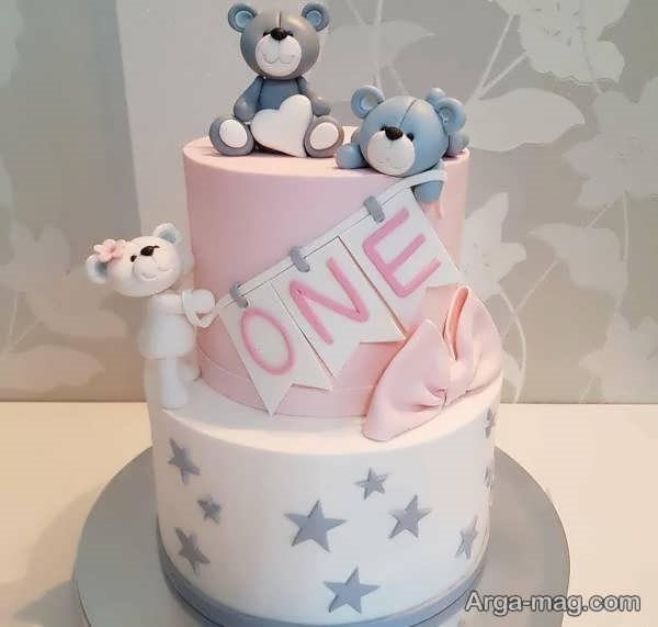 تزیینات کیک تولد یک سالگی برای والدین با سلیقه های مختلف