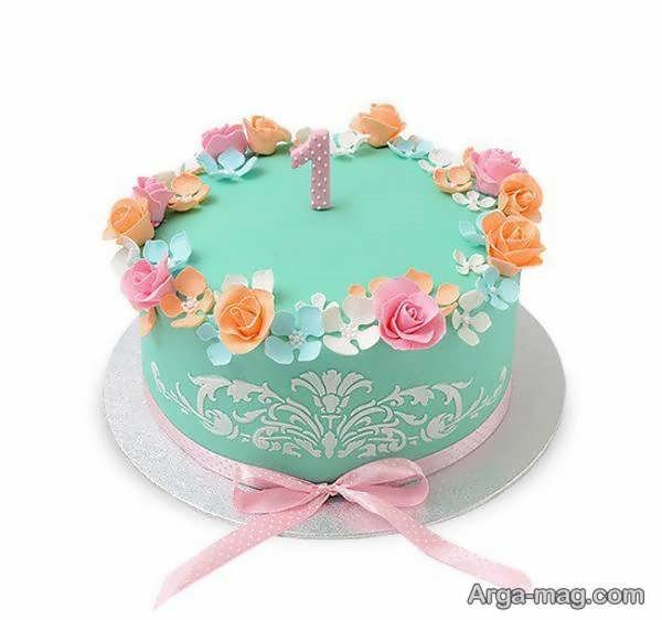 ایده های زیبایی از تزیین کیک تولد 1 سالگی