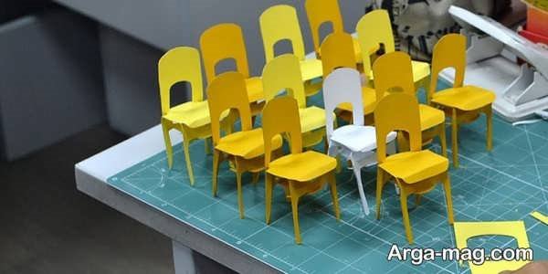 مدل های جالب کاردستی صندلی