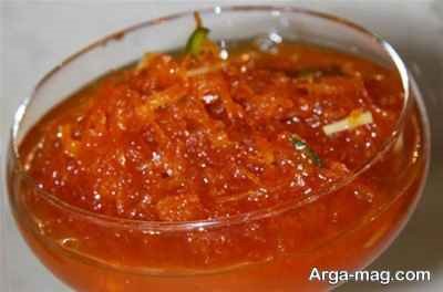 طرز تهیه مربای هویج و پوست پرتقال خوش طعم