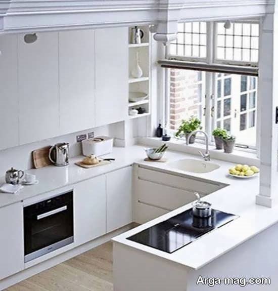 جذاب ترین طراحی کابینت آشپزخانه کوچک