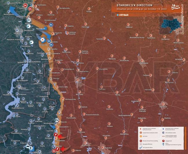 احتمال حمله مشترک روسیه و بلاروس به سمت کی‌یف/ وزیر اسرائیلی: زمان ارسال سلاح برای اوکراین فرا رسیده است +نقشه و تصاویر