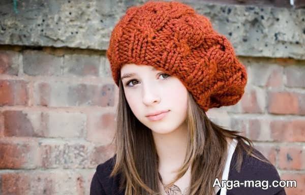 تصاویر مدل کلاه بافتنی دخترانه