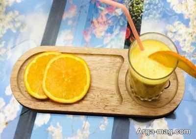 طرز تهیه شیک پرتقال نوشیدنی خوشمزه و متفاوت