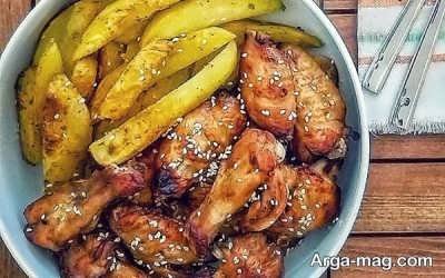 طرز تهیه مرغ عسلی خوشمزه