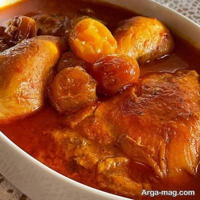 آموزش تهیه خورش مرغ