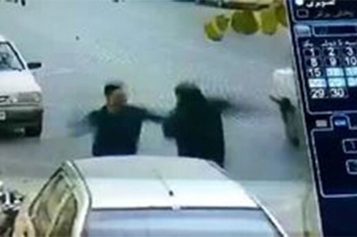 ببینید ؛ تصاویر دوربین مداربسته از لحظه شهادت حسین زینال‌زاده و دانیال رضازاده
