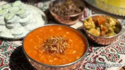 طرز تهیه خوراک گوشت و عدس یک غذای مقوی و سنتی