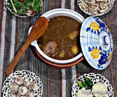 نحوه تهیه خوراک گوشت و عدس