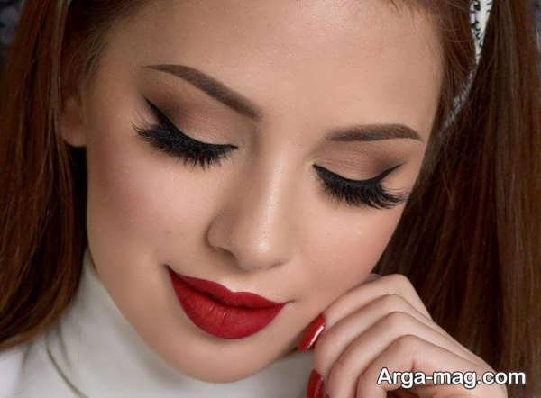 میکاپ چشم شیک 2023 با سایه چشم، خط چشم و ...