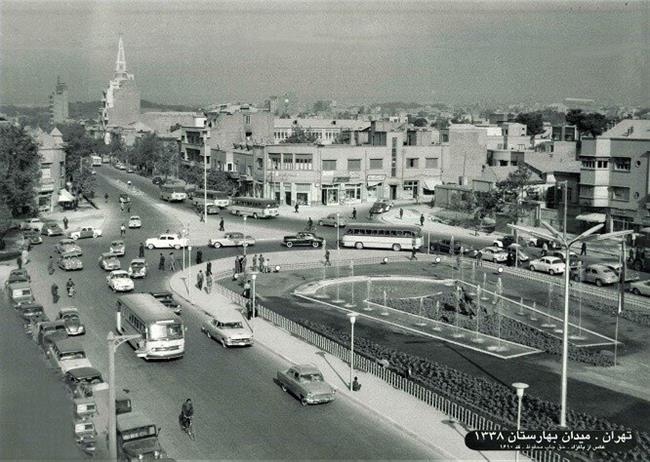 تصاویر قدیمی از 10میدان‌ تاریخی تهران؛ وضعیت هر میدان در حال حاضر چگونه است؟