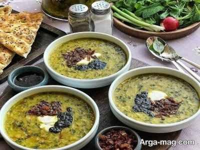 طرز تهیه آش بی بی خوشمزه و محلی خراسانی