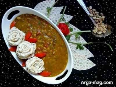 طرز تهیه آش بی بی