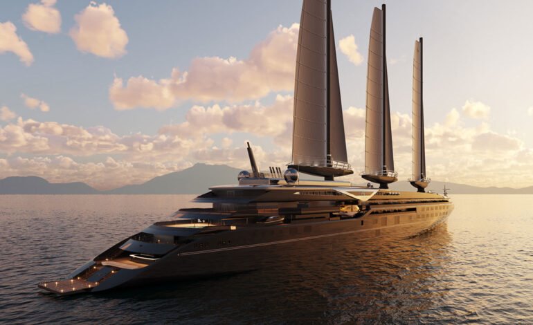 اورینت اکسپرس بزرگترین قایق بادبانی تفریحی جهان را می‌سازد