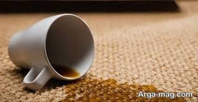 پاک کردن لکه چای از روی لباس، مبلمان و فرش