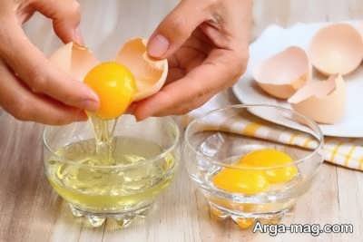 ترکیب وازلین و تخم مرغ برای پوست
