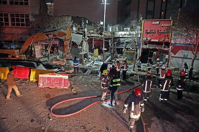 انفجار گاز در میدان طبرسی مشهد 12 مجروح برجای گذاشت