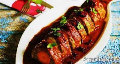 طرز تهیه رولت خوراک لذیذ