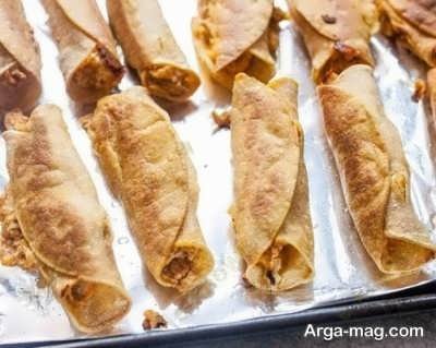 آموزش طرز تهیه تاکیتوی مرغ و پنیر