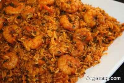 طرز تهیه لوبیا پلو با میگو پرخاصیت و خوشمزه