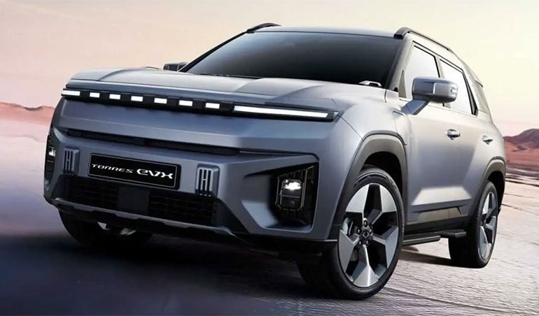 اولین مدل کارخانه کی‌جی موتورز یک شاسی‌بلند الکتریکی است